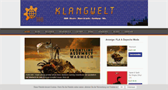 Desktop Screenshot of klangwelt-info.de